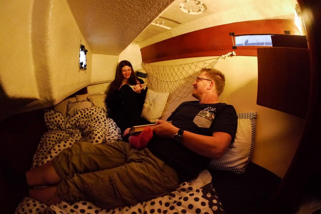 ホテル Norwavey, Sleep In A Boat Krokelvdalen エクステリア 写真